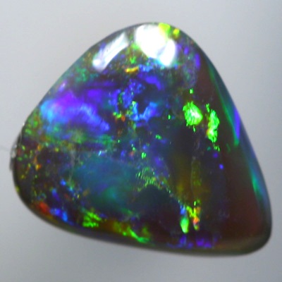 SOLID BLACK OPAL Bright and strong gem colours. SEE VIDEO
